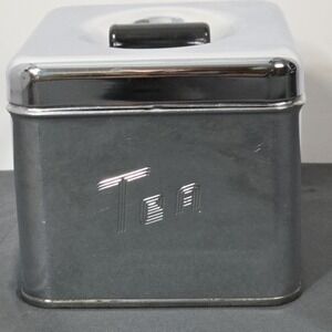 Masterware Canette stainless steel tea canister vintage set